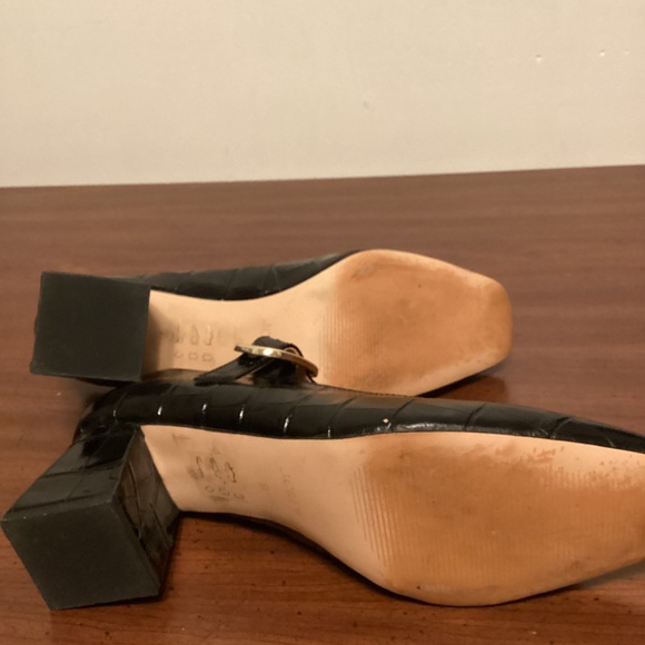 J.CREW CROC EMBOSSED MARY JANE SZ 9 - Picture 12 of 12